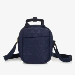 Ralph Lauren Navy Blue Quilted Messenger Bag (20cm) New