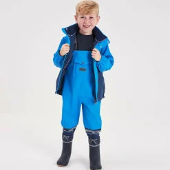 CeLaVi Navy Blue Rubber Rain Boots Sale