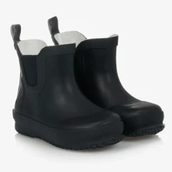 CeLaVi Navy Blue Short Rain Boots Sale
