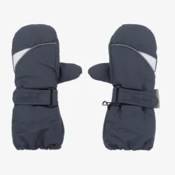 Playshoes Navy Blue Ski Mittens