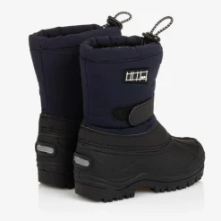 Molo Navy Blue Snow Boots Outlet