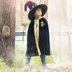 Souza Navy Blue Velour Wizard Cape