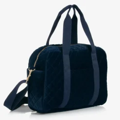 Milledeux Navy Blue Velvet Changing Bag (45cm) Outlet