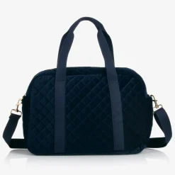 Milledeux Navy Blue Velvet Changing Bag (45cm) Outlet