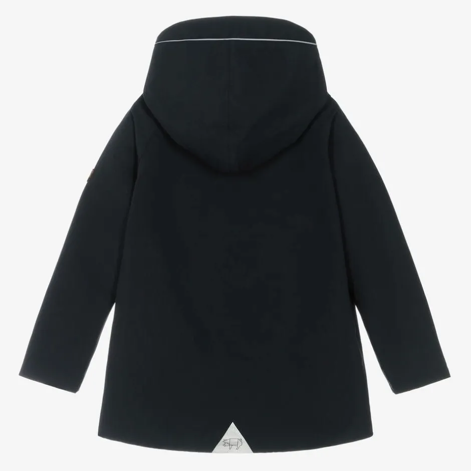 Töastie Navy Blue Waterproof Raincoat Clearance