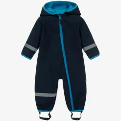 Playshoes Navy Fleece-Lined Rain Suit Online