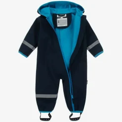 Playshoes Navy Fleece-Lined Rain Suit Online