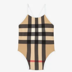Burberry Oversized Check Baby Swimsuit Hot