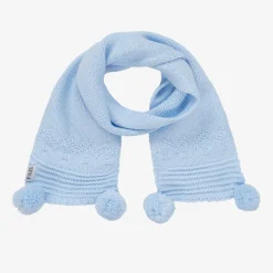 Sätila of Sweden Pale Blue Belle Knitted Scarf (88cm) Clearance