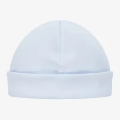 Laranjinha Pale Blue Cotton Baby Hat Online