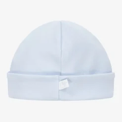 Laranjinha Pale Blue Cotton Baby Hat Online
