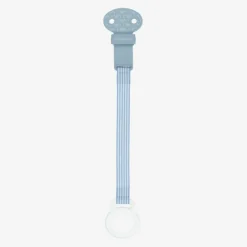 Emporio Armani Pale Blue Dummy & Clip Set Online