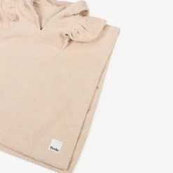 Elodie Pale Pink Hooded Cotton Poncho Towel PowderPink Best