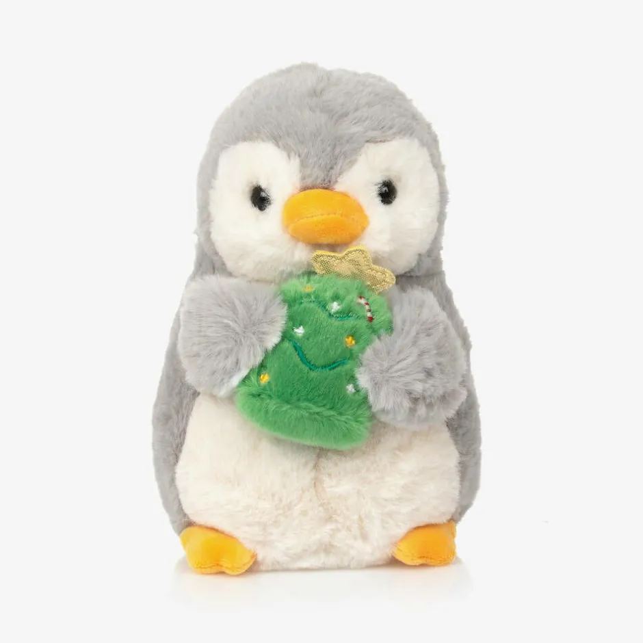 Aurora Penguin & Christmas Tree Soft Toy (20ccm) Hot