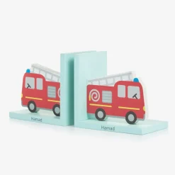 Treat Republic Sass amp; Belle Personalised Fire Engine Bookends (30cm) Online