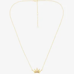Treat Republic Personalised Gold Plated Princess Necklace (49cm) New