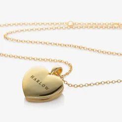 Treat Republic Personalised Gold-Plated Locket Necklace (45cm) Best