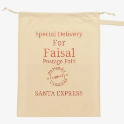 Treat Republic Personalised Santa Express Christmas Sack (59cm) New