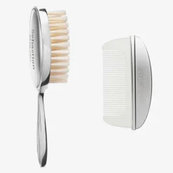 Treat Republic Personalised Silver Hairbrush & Comb Keepsake Best