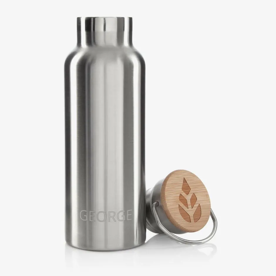 Treat Republic Personalised Stainless Steel Water Bottle (22cm) Best