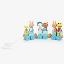 Orange Tree Toys Peter Rabbit Wooden Puzzle Train Toy (29cm) Sale