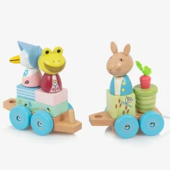 Orange Tree Toys Peter Rabbit Wooden Puzzle Train Toy (29cm) Sale