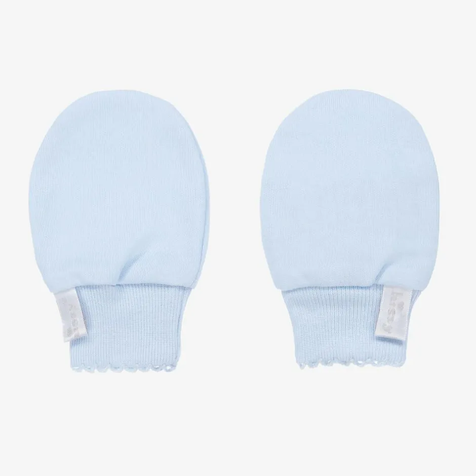 Kissy Kissy Pima Cotton Scratch Mittens Discount