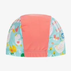 Splash About Pink & Blue Duck Print Baby Swim Hat (UPF50+) Hot