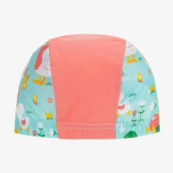 Splash About Pink & Blue Duck Print Baby Swim Hat (UPF50+) Hot