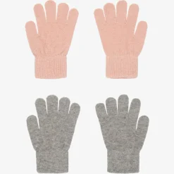 CeLaVi Pink & Grey Gloves (2 Pack)