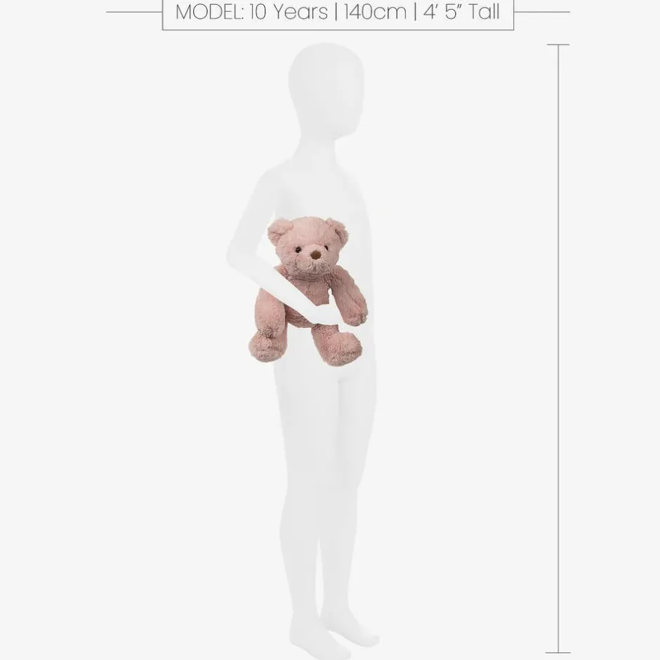 Aurora Pink Avery Bear Soft Toy (30cm)