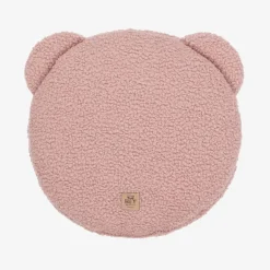 Jamiks Pink Bouclé Decorative Teddy Pillow (34cm) Online