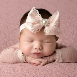 Cute Cute Pink Bow Headband (11cm) Outlet