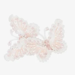 Sienna Likes To Party Pink Butterfly Hairclip (11cm) Clearance