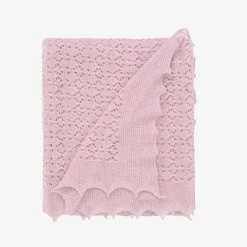G.H.Hurt amp; Son Pink Cashmere Shawl (122cm) Discount