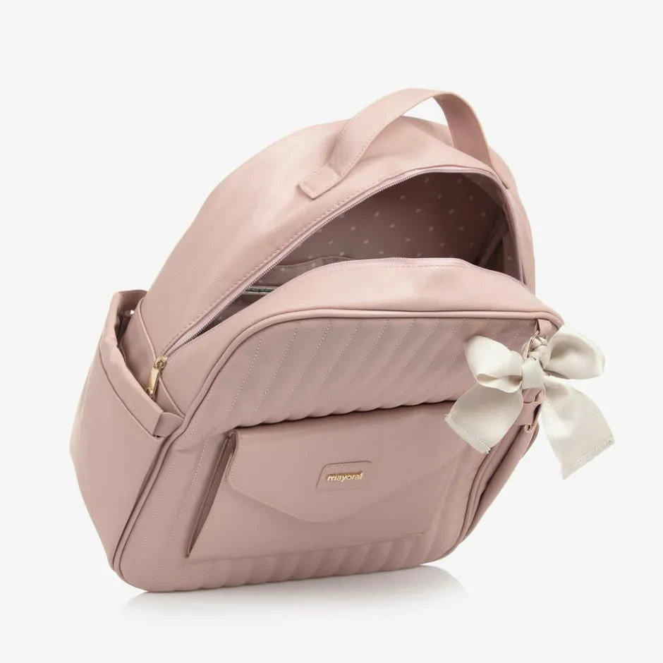 Mayoral Pink Changing Backpack (38cm)