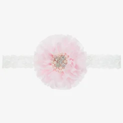 Cute Cute Pink Chiffon Flower Headband Sale