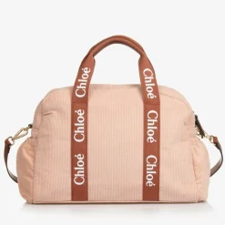 Chloé Pink Corduroy Changing Bag (48cm) Discount