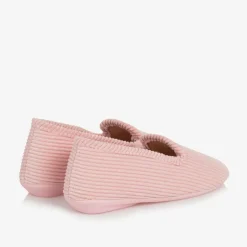 Pisamonas Pink Corduroy Slippers Best