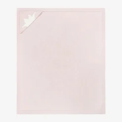 Marie-Chantal Pink Cotton & Cashmere Hooded Blanket (95cm) Best