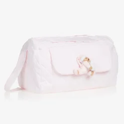 Nanán Pink Cotton Baby Changing Bag (44cm) New
