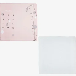 Mayoral Pink Cotton Baby Milestone Swaddles (2 Pack) Sale