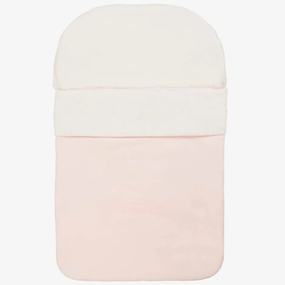 Fendi Pink Cotton Baby Nest (74cm) Hot