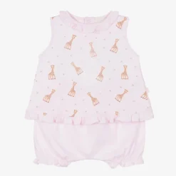 Kissy Kissy Pink Cotton Baby Shorts Set Online