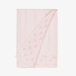 Dr. Kid Pink Cotton Knit Baby Blanket (92cm) Online