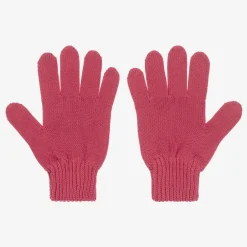 Tommy Hilfiger Pink Cotton Knit Flag Gloves Outlet