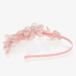 Sienna Likes To Party Pink Crystal Flower Hairband Sale