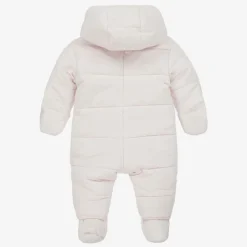 KENZO KIDS Pink Elephant Puffer Baby Snowsuit Best