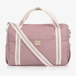 Paz Rodríguez Pink Faux Leather Changing Bag (36cm) Online