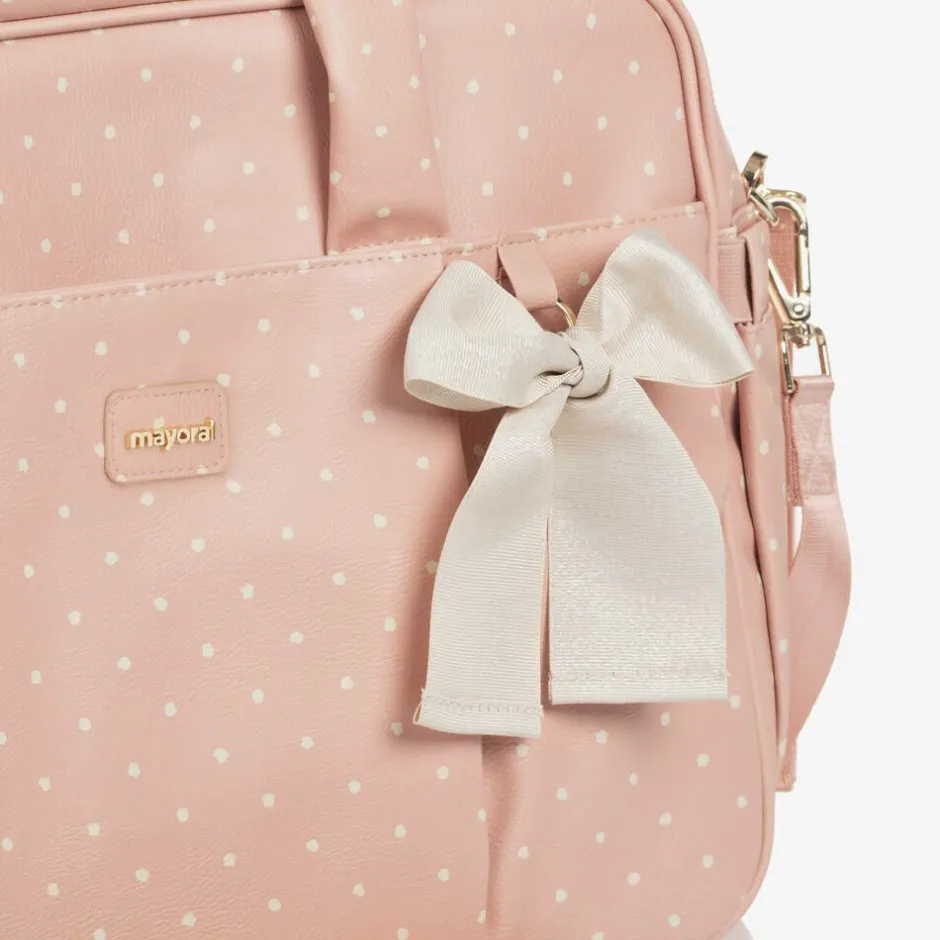 Mayoral Pink Faux Leather Changing Bag (48cm) Hot